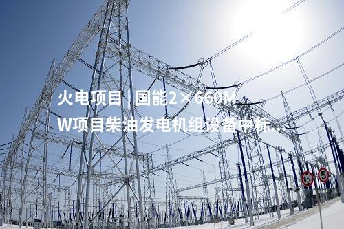 火電項(xiàng)目 | 國能2×660MW項(xiàng)目柴油發(fā)電機(jī)組設(shè)備中標(biāo)公示