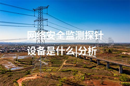 網(wǎng)絡(luò)安全監(jiān)測(cè)探針設(shè)備是什么|分析