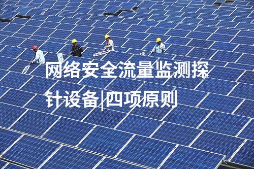 網(wǎng)絡(luò)安全流量監(jiān)測探針設(shè)備|四項原則
