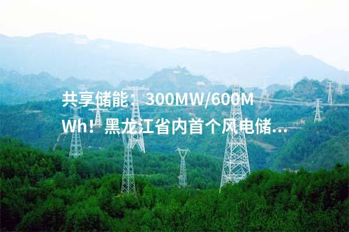 共享儲能：300MW/600MWh！黑龍江省內(nèi)首個風(fēng)電儲能項目開工
